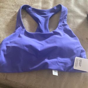 Purple LuluLemon size 6 Invigorate Bra, High Support.